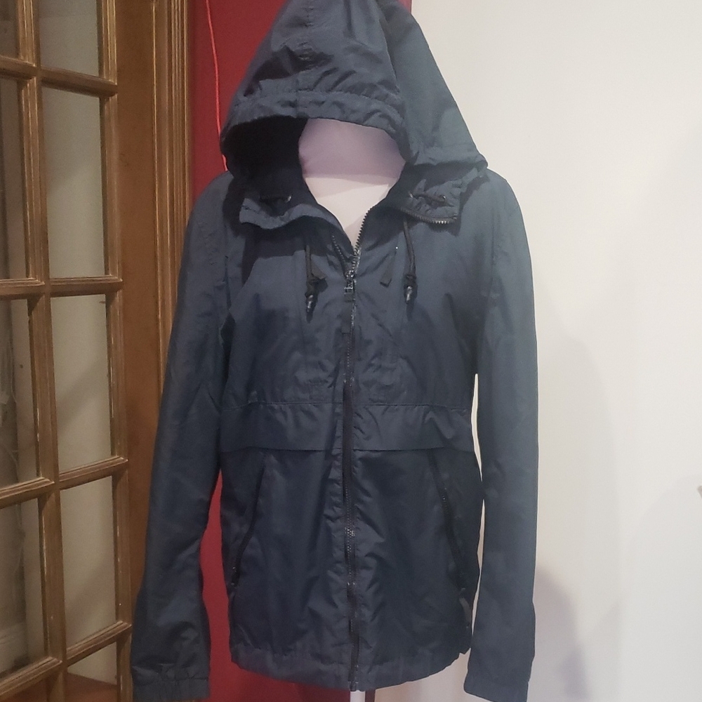 Label of Graded Goods H&M Navy Hooded Jacket SZ S